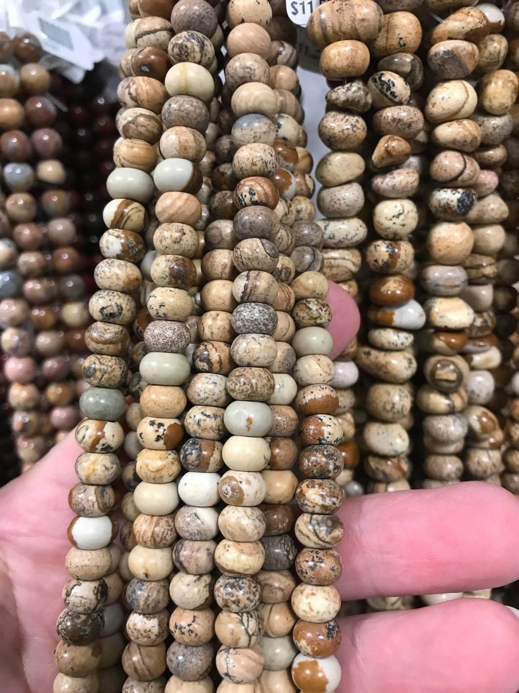 PICTURE JASPER 8X5MM