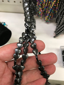MAGNETIC SYNTHETIC HEMATITE HEART