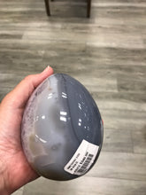 Load image into Gallery viewer, AMETHYST EGG IN AGATE
