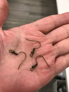 BRASS EARRING HOOK