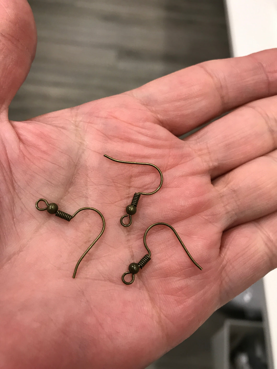 BRASS EARRING HOOK