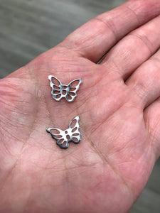 304 STAINLESS STEEL BUTTERFLY CHARM