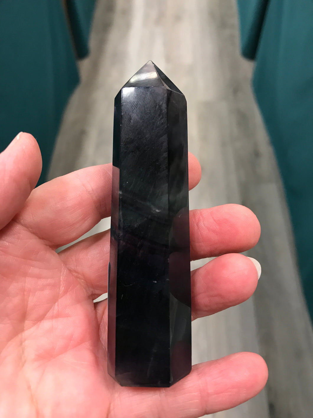 PURPLE FLUORITE POINT