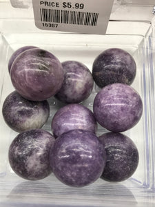 LEPIDOLITE SPHERE