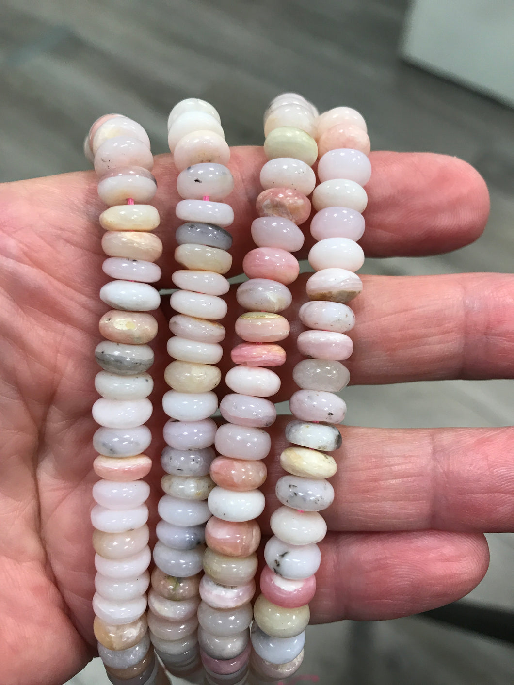 PINK OPAL 8X5-6MM