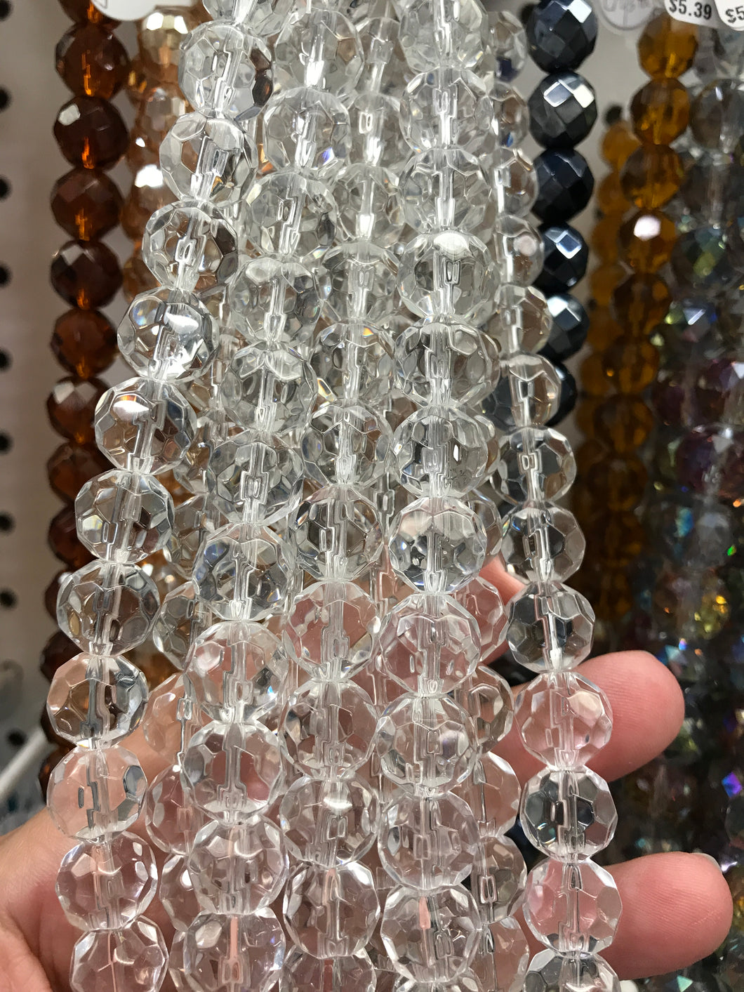 CRYSTAL FACETED