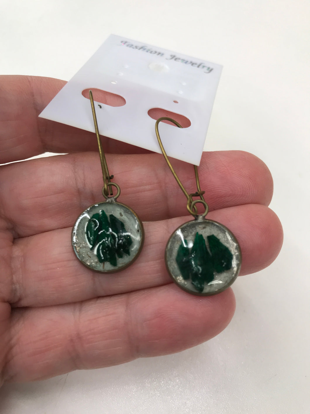 MALACHITE EARRING