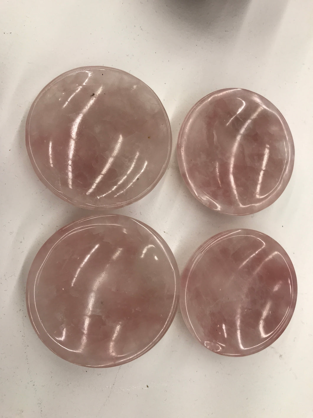 ROSE QUARTZ BOWL ROUND