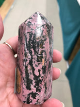 Load image into Gallery viewer, RHODONITE POINT
