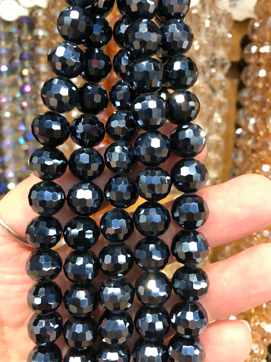 FACETED GLASS 10MM