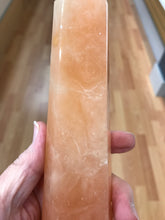 Load image into Gallery viewer, ORANGE TWIST CALCITE TOWER POINT
