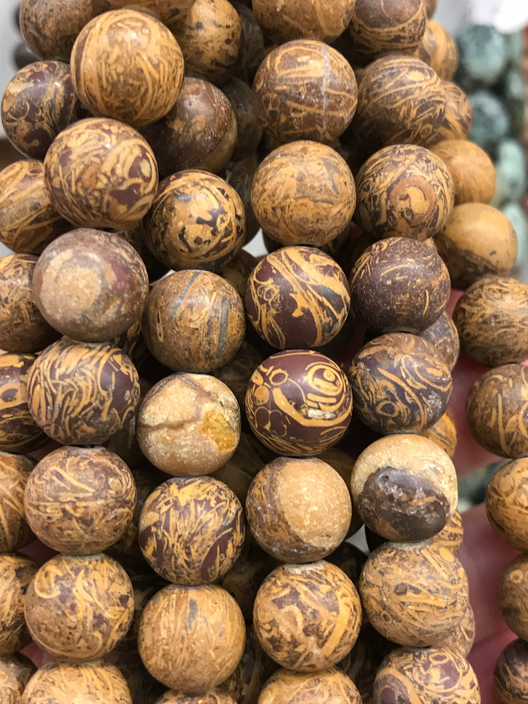 ELEPHANT SKIN JASPER 10MM
