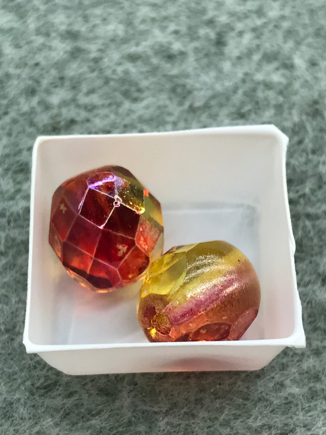 CZECH FIRE POLISHED CRYSTAL 10MM