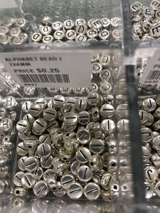 ALPHABET BEAD ;I'