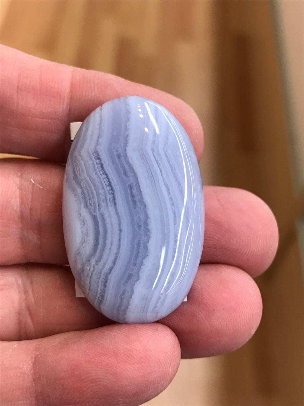 BLUE LACE AGATE CABOCHON