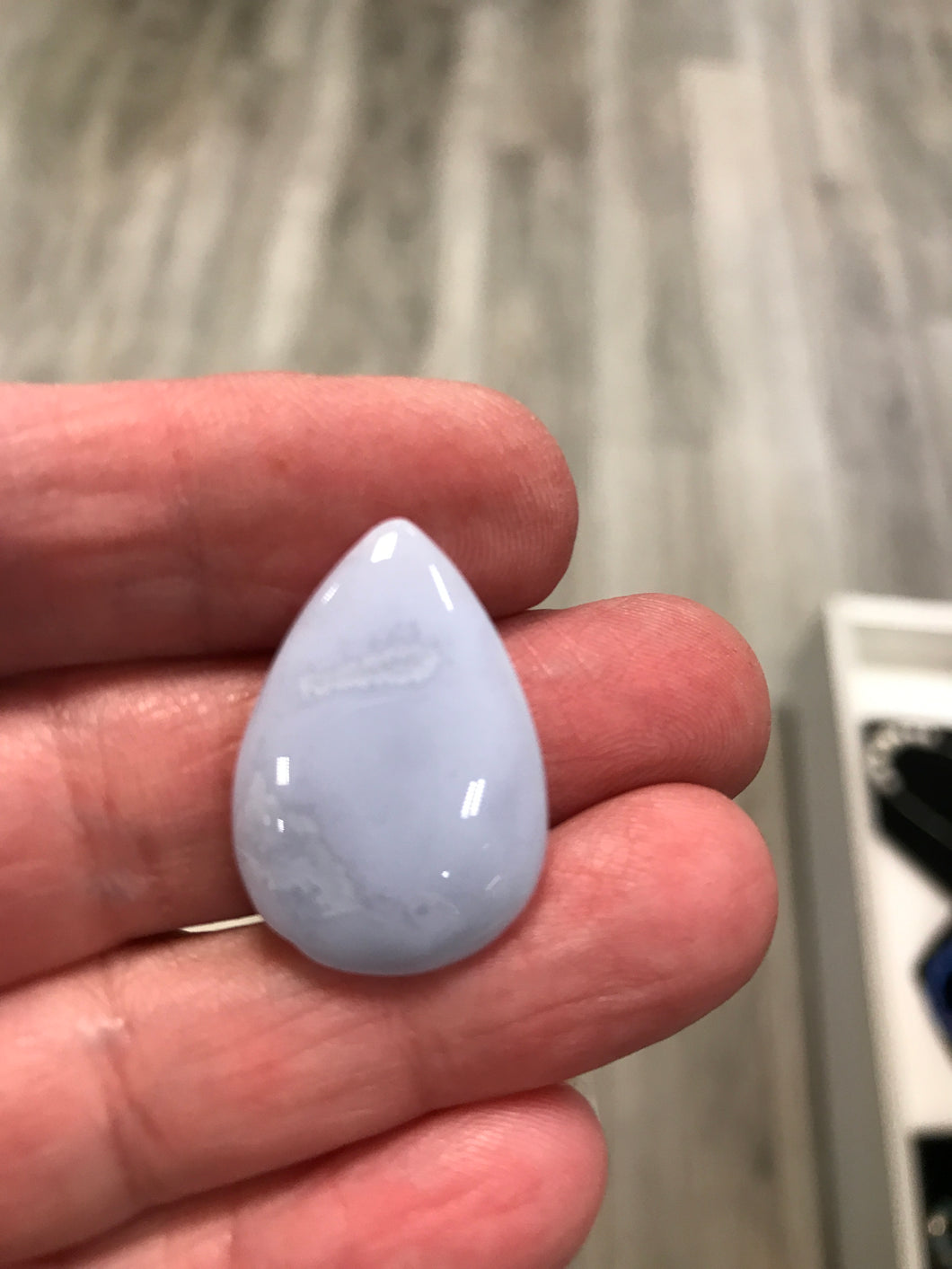 BLUE LACE AGATE CABOCHON