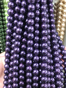 GLASS PEARL 8MM