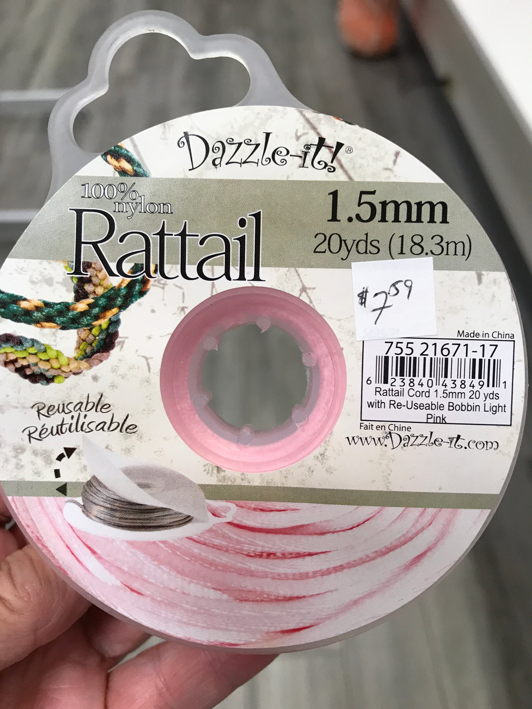 RATTAIL 1.5MM
