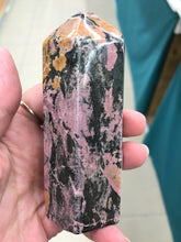 Load image into Gallery viewer, RHODONITE POINT
