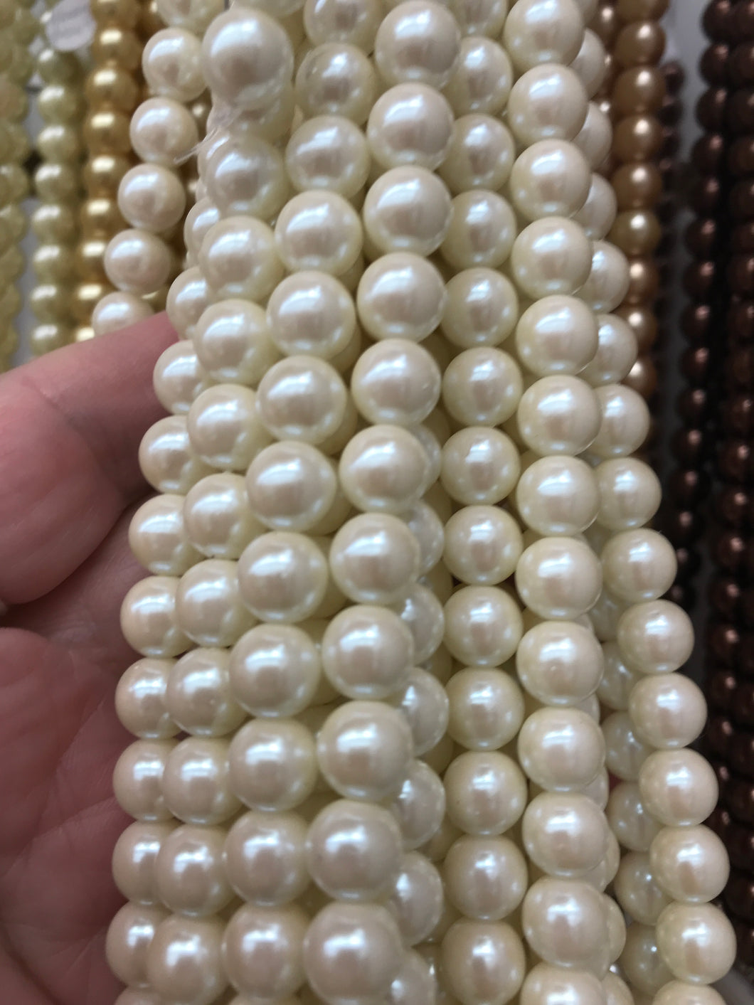 GLASS PEARL 8MM