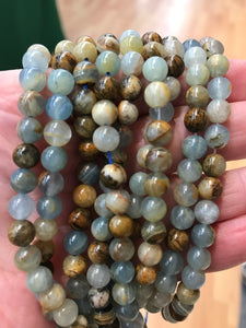 BLUE CALCITE 6MM