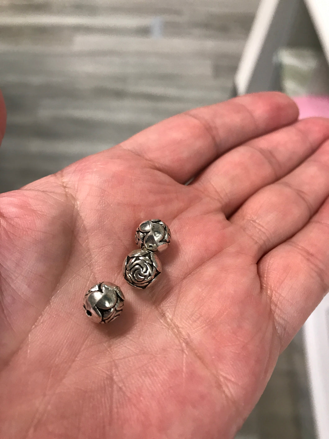 TIBETAN ROSE SPACER
