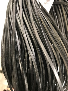 COWHIDE CORD BLACK
