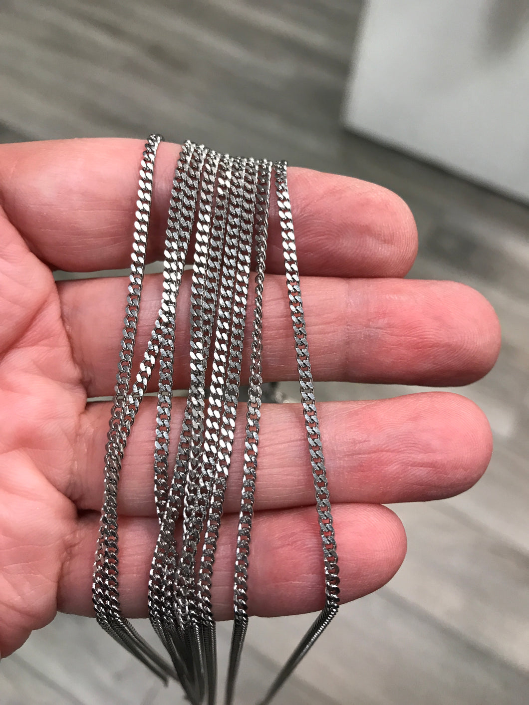 304 STAINLESS CURB CHAIN NECKLACE
