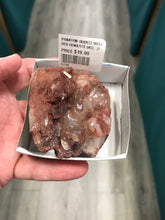 Load image into Gallery viewer, PHANTOM QUARTZ with RED HEMATITE INCLUSIONS
