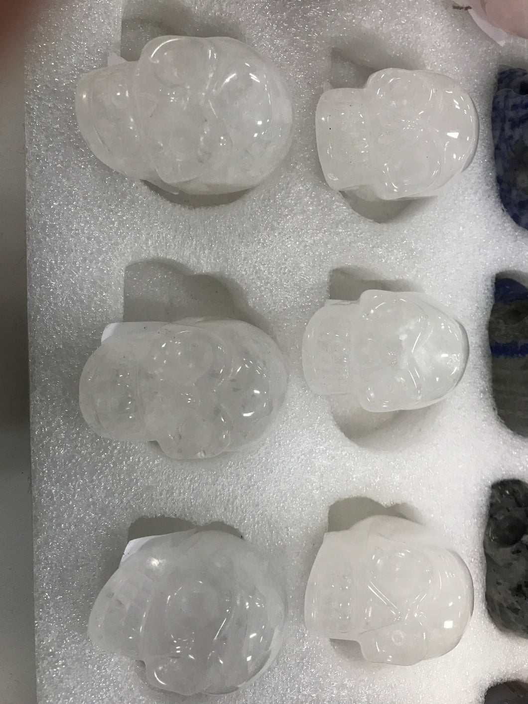 CLEAR QUARTZ SKULL