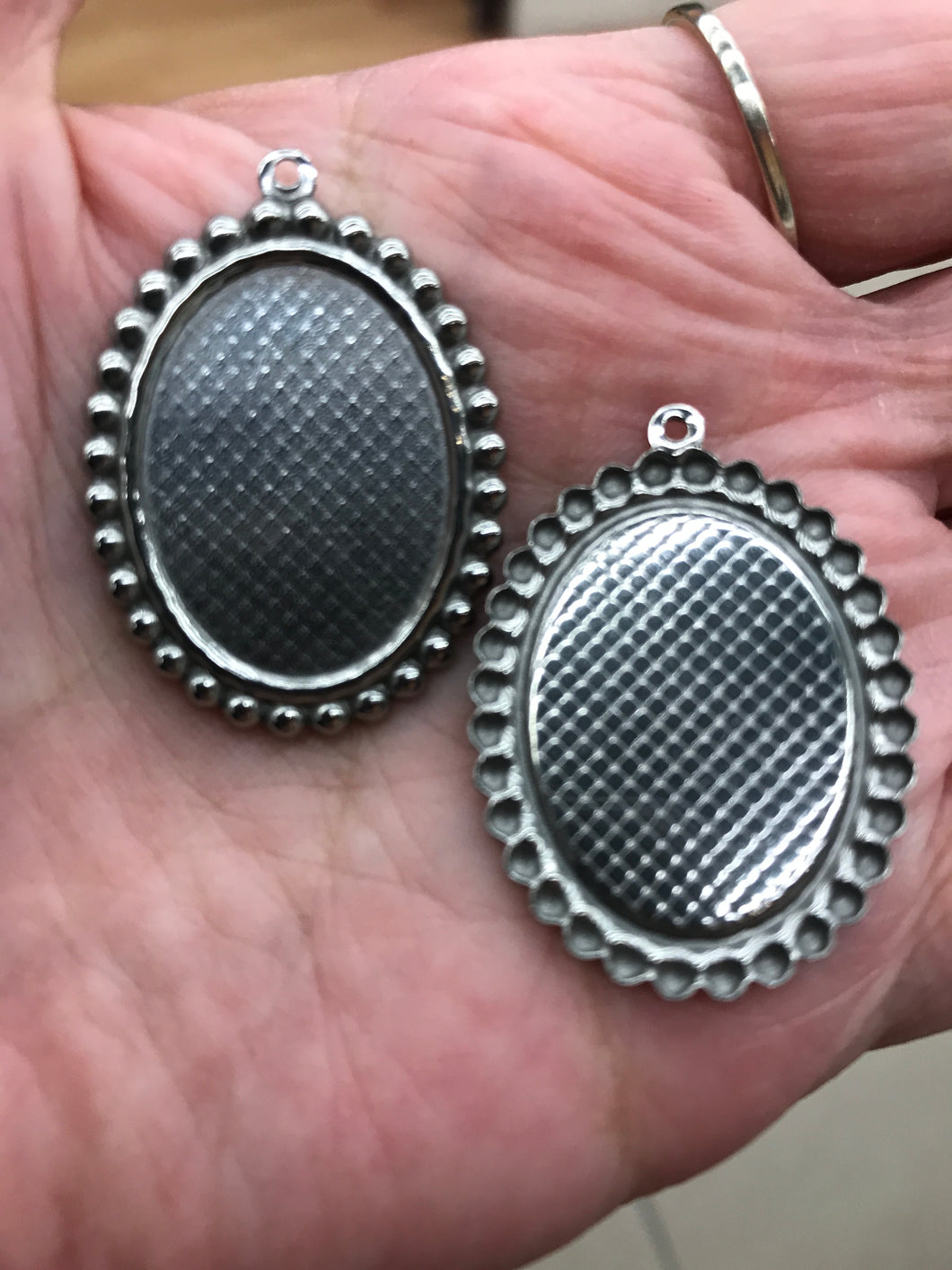 304 STAINLESS CABOCHON SETTING