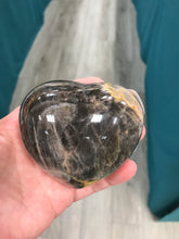 Load image into Gallery viewer, BLACK MOONSTONE HEART
