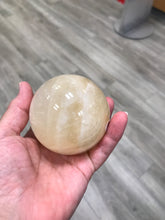 Load image into Gallery viewer, HONEY CALCITE SPHERE
