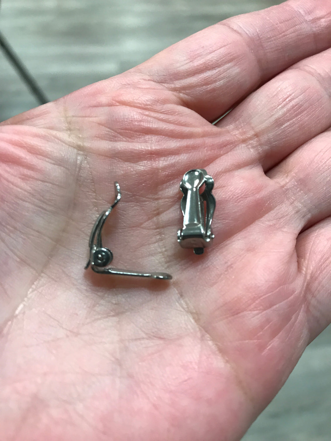 304 STAINLESS CLIP ON EARRING