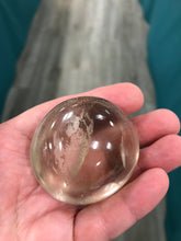 Load image into Gallery viewer, OPTIC SMOKY QUARTZ GALLET/PALM STONE
