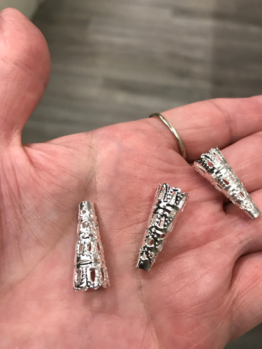 FILIGREE BEAD CONE
