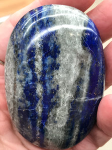 LAPIS LAZULI PALM STONE