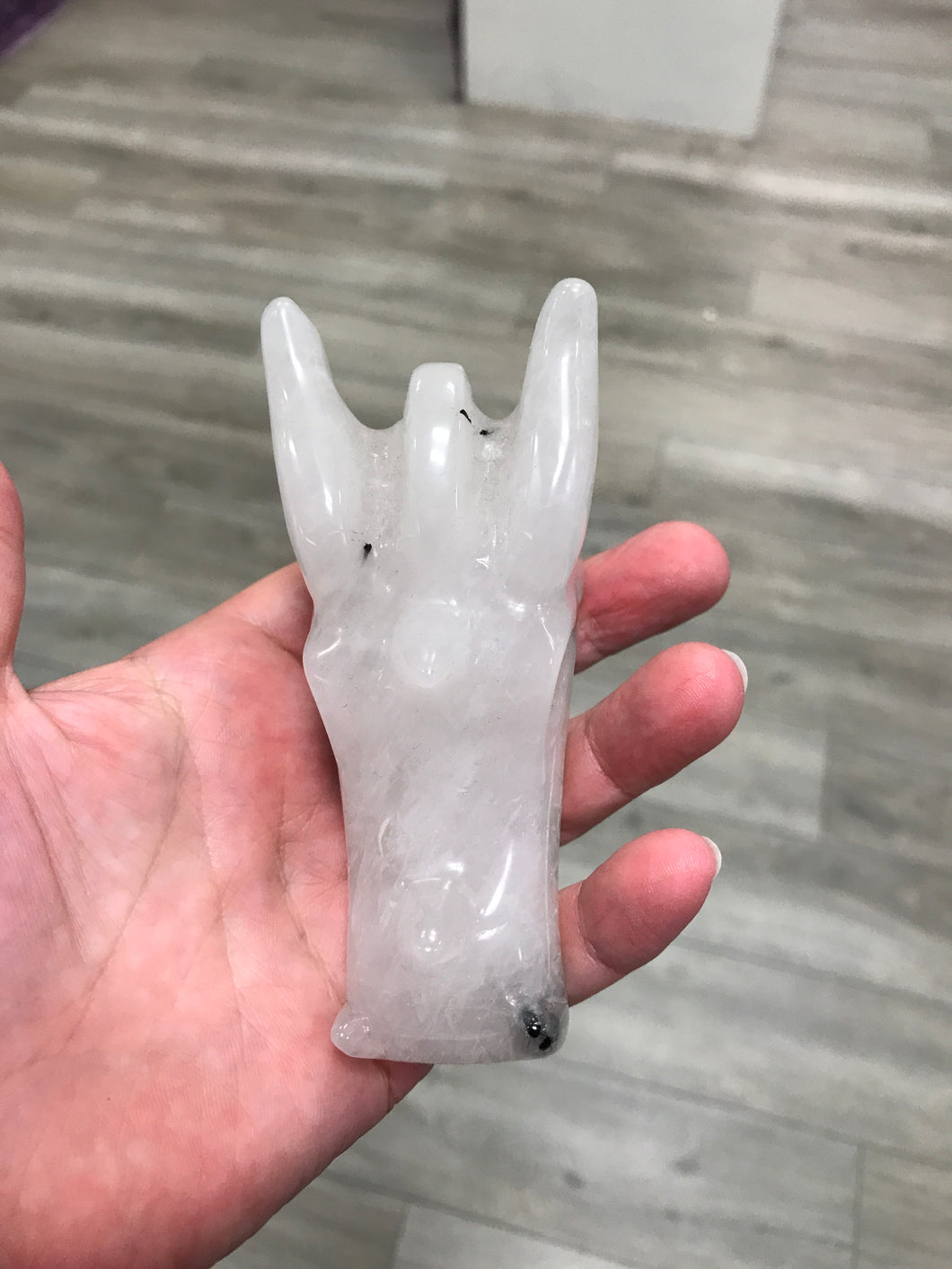 TOURMALINATED QUARTZ DRAGON