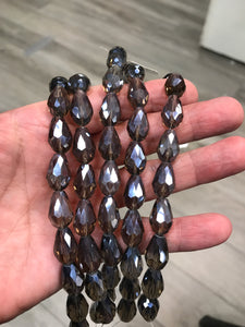 ELECTROPLATED GLASS 15X10MM