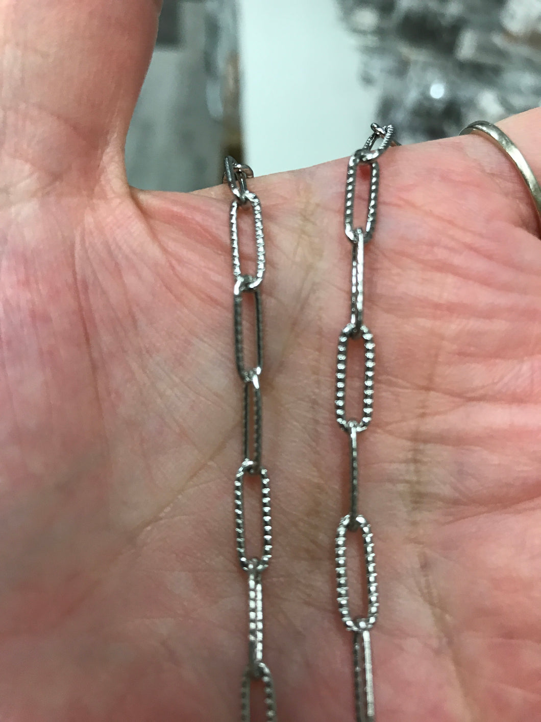 304 STAINLESS PAPERCLIP CHAIN