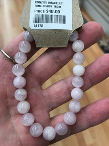 KUNZITE BRACELET