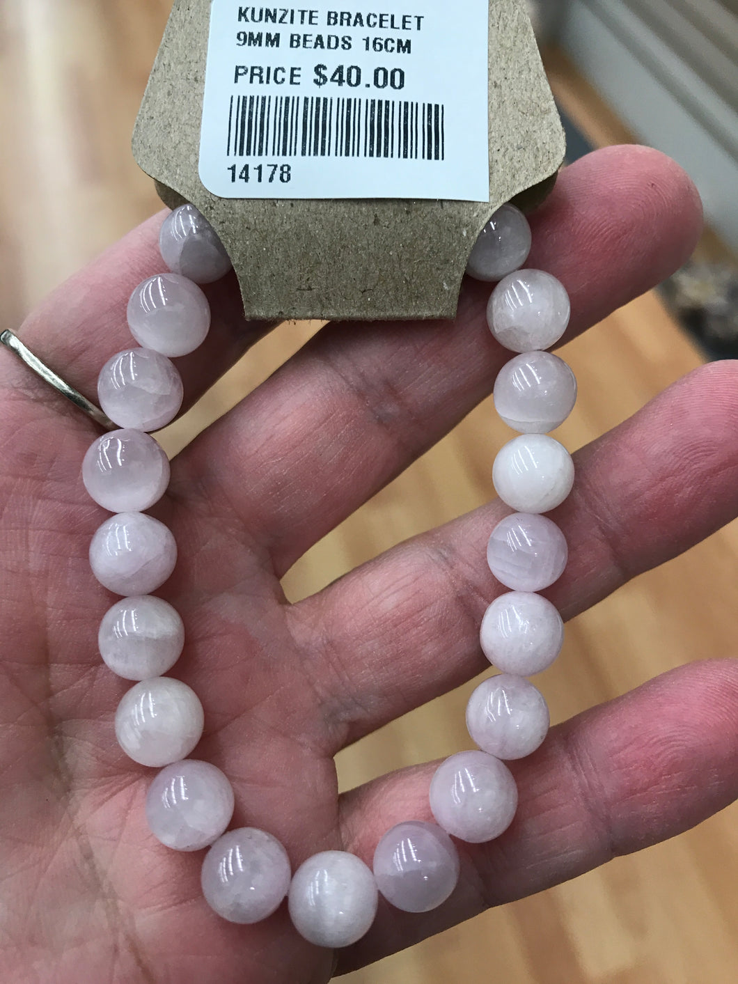KUNZITE BRACELET