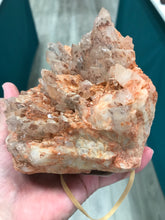 Load image into Gallery viewer, HEMATITE QUARTZ CASCADING CLUSTER
