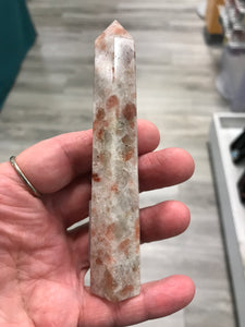 PEACH MOONSTONE POINT