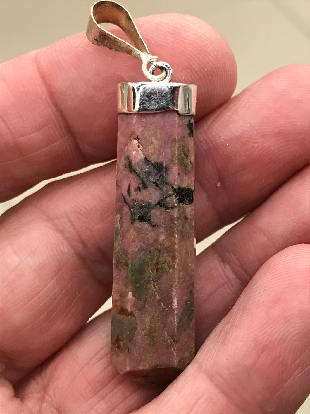 RHODONITE PENDANT