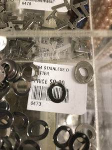 304 STAINLESS LETTER 'O'