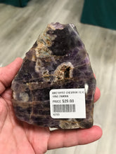 Load image into Gallery viewer, AMETHYST CHEVRON SLICE
