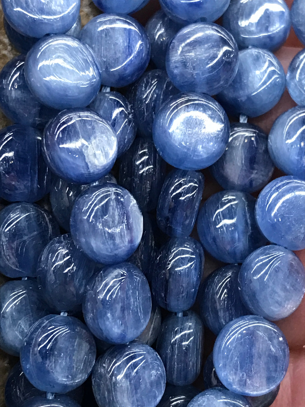 KYANITE 8X4MM COINS