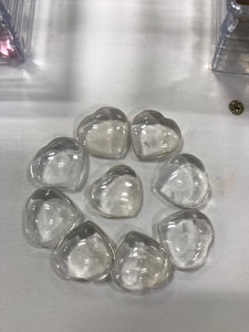 CLEAR QUARTZ HEART