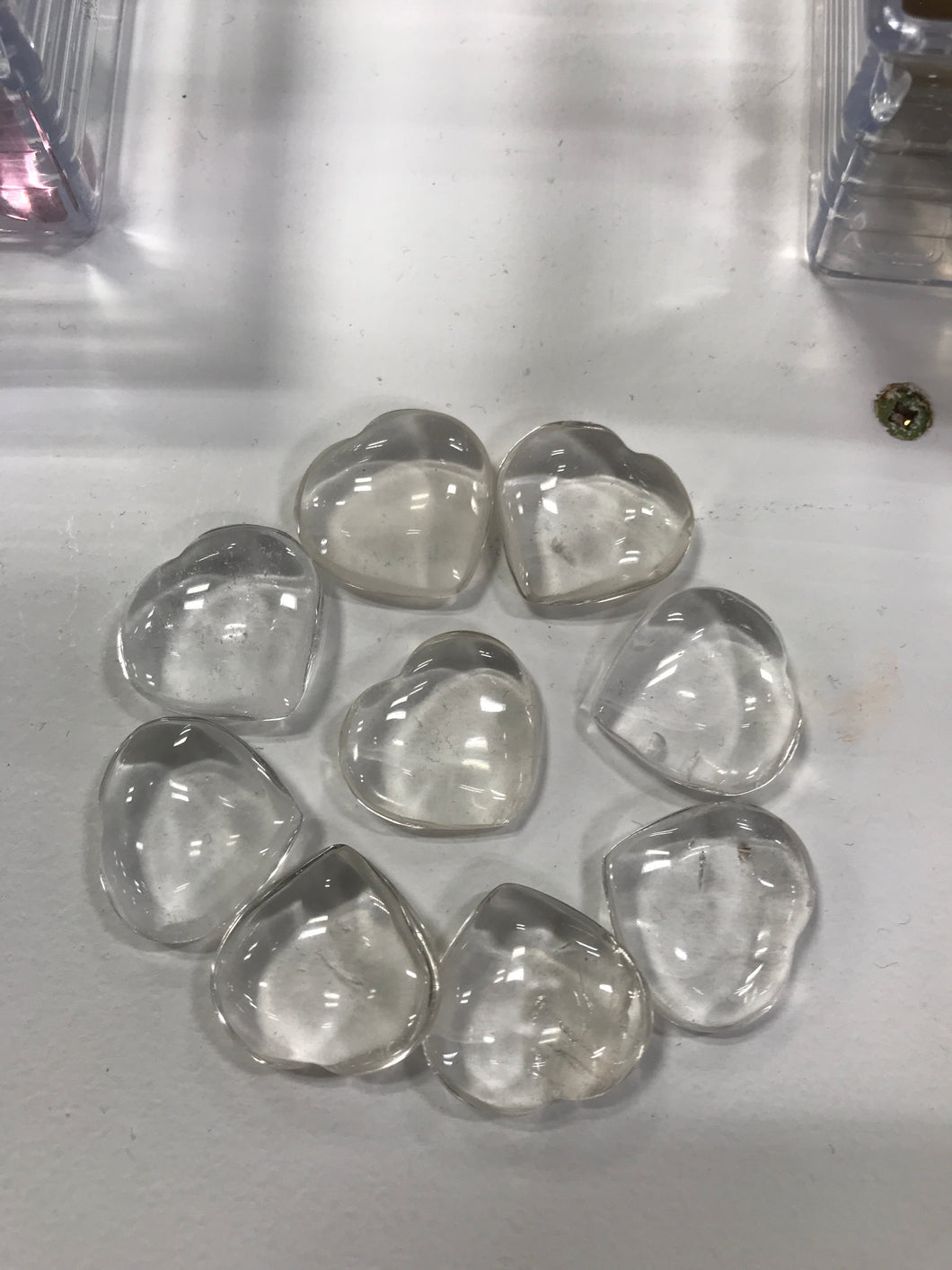 CLEAR QUARTZ HEART